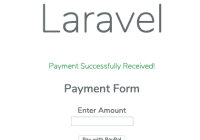 Laravel Paypal Payment Integration