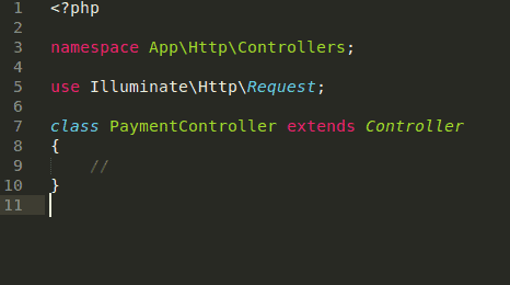 Laravel Paypal Payment Integration - controller image